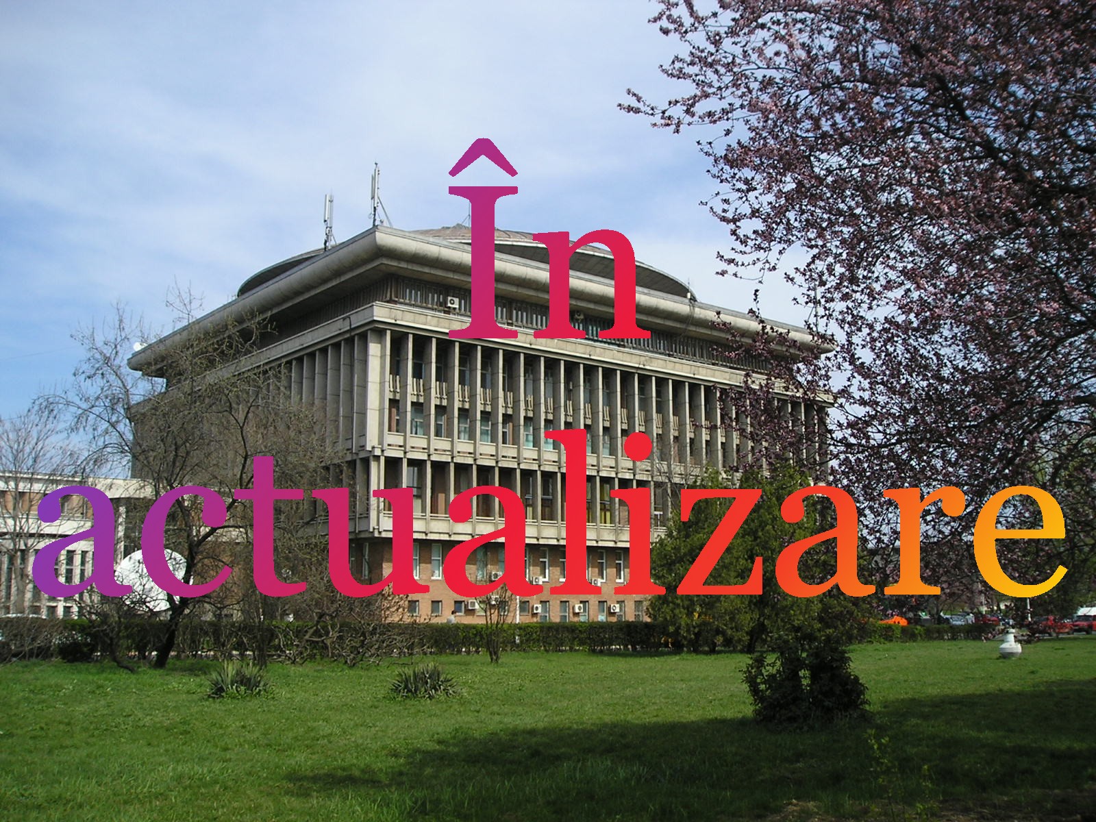 Aceasta pagina este in actualizare momentan :)